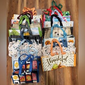 T.J.Maxx Multi-Color Reusable Tote Bag Assortment